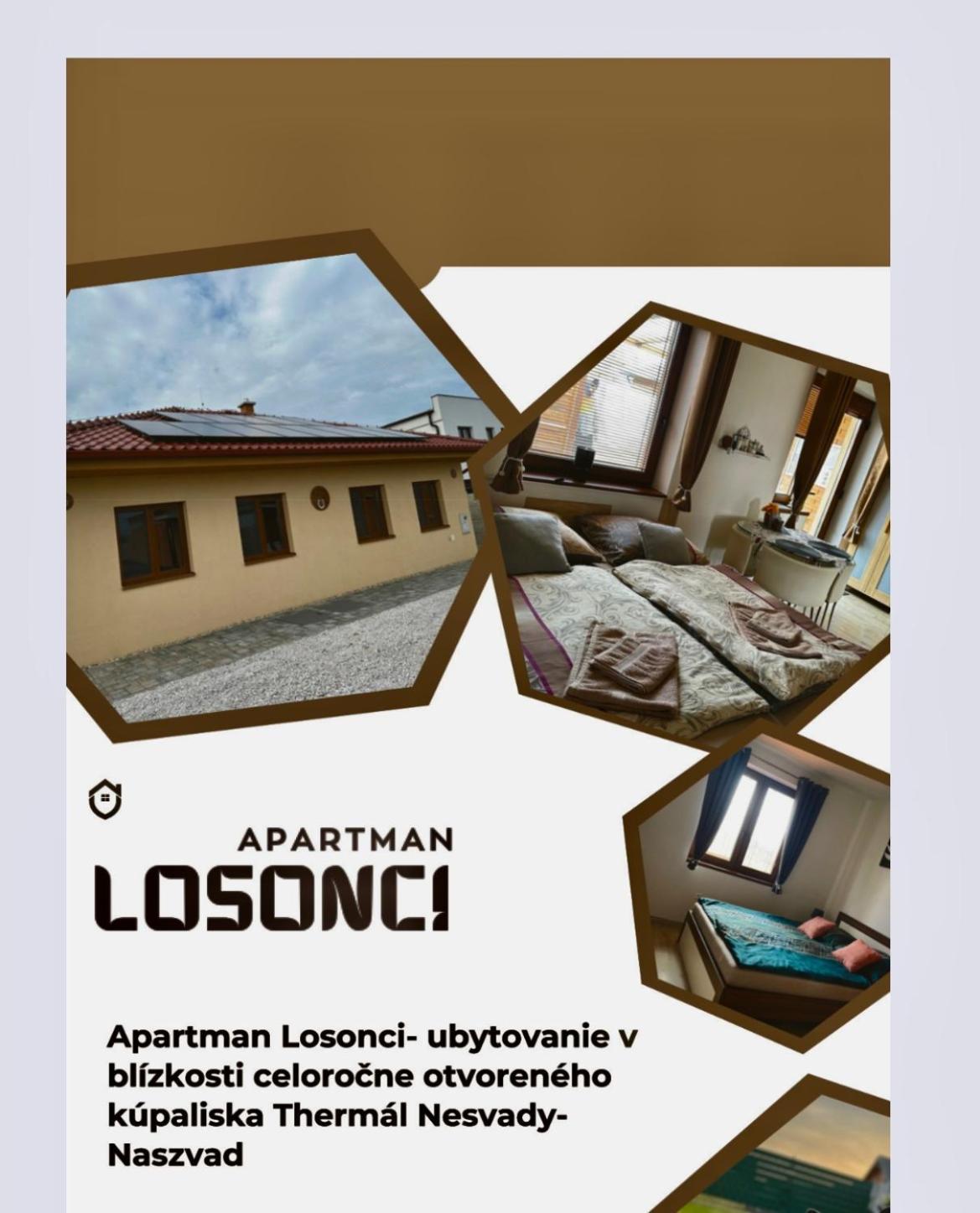 Apartman Losonci Nesvady- Pre 2 Osoby Studio Exterior foto